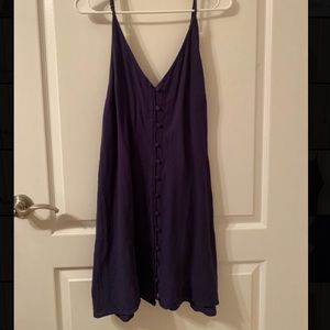 Navy blue summer dress